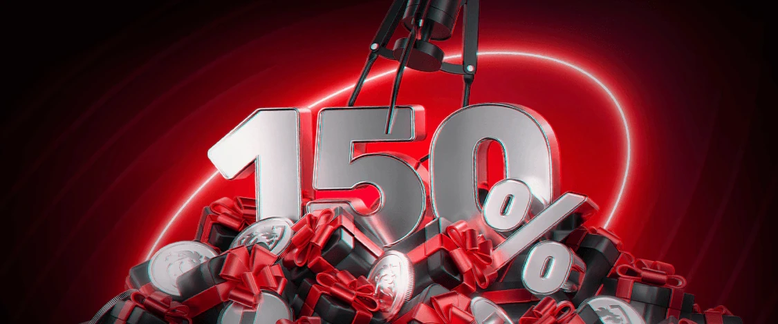 LEON 150% third deposit bonus promotion