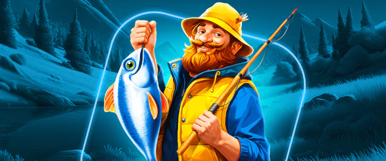 LEON winter fishing pokies promotion